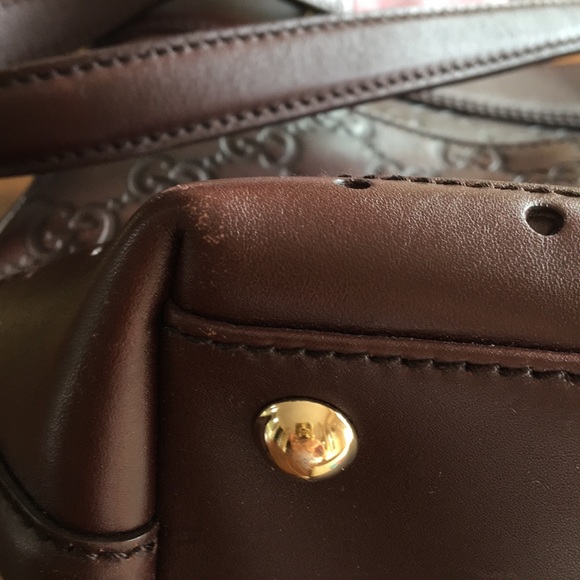 SOLD!!! GUCCI Punch Tote - Picture 5 of 8